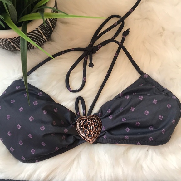 Victoria’s Secret Printed Bikini S top, M bottom - Picture 2 of 8